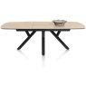 Minato 180-240 x 100cm Extending Oval Dining Table (Light Oak Natural Finish) by Habufa Minato 180-240 x 100cm Extending Oval Dining Table (Light Oak Natural Finish) by Habufa