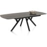 Minato 180-240 x 100cm Extending Oval Dining Table (Onyx Finish) by Habufa Minato 180-240 x 100cm Extending Oval Dining Table (Onyx Finish) by Habufa