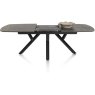 Minato 180-240 x 100cm Extending Oval Dining Table (Onyx Finish) by Habufa Minato 180-240 x 100cm Extending Oval Dining Table (Onyx Finish) by Habufa