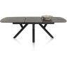 Minato 180-240 x 100cm Extending Oval Dining Table (Onyx Finish) by Habufa Minato 180-240 x 100cm Extending Oval Dining Table (Onyx Finish) by Habufa