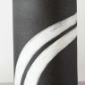 29.5cm Black White Ceramic Vase 29.5cm Black White Ceramic Vase