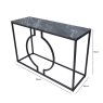 Aurora Black Metal Console Table Aurora Black Metal Console Table