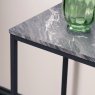 Aurora Black Metal Console Table Aurora Black Metal Console Table