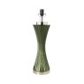 Green Twist Table Lamp 78cm Green Twist Table Lamp 78cm