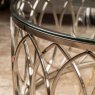 Willow Chrome Metal Glass Coffee Table Willow Chrome Metal Glass Coffee Table