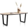 Avalox 180 x 110cm Oval Fixed Dining Table by Habufa Avalox 180 x 110cm Oval Fixed Dining Table by Habufa