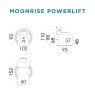 Moonrise Paradise Powerlift Chair by Fama Moonrise Paradise Powerlift Chair by Fama