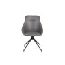 Hendrix Dining Chair (Grey PU Leather) by Vida Living Hendrix Dining Chair (Grey PU Leather) by Vida Living