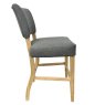 Claremont Bar Stool (Grey Fabric) Claremont Bar Stool (Grey Fabric)