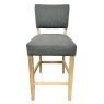 Claremont Bar Stool (Grey Fabric) Claremont Bar Stool (Grey Fabric)