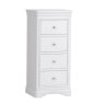 Sabena 4 Drawer Narrow Chest Sabena 4 Drawer Narrow Chest