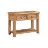 Queensbury Oak Small Console Table Queensbury Oak Small Console Table