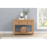 Queensbury Oak Small Console Table Queensbury Oak Small Console Table