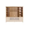 Queensbury Oak Media Bookcase Top for XL TV Unit Queensbury Oak Media Bookcase Top for XL TV Unit